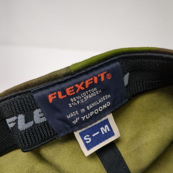 The Mint 400 Fitted Hat Camouflage S/M Embroidered 6 Panel Flexfit Yupoong - Picture 8 of 8